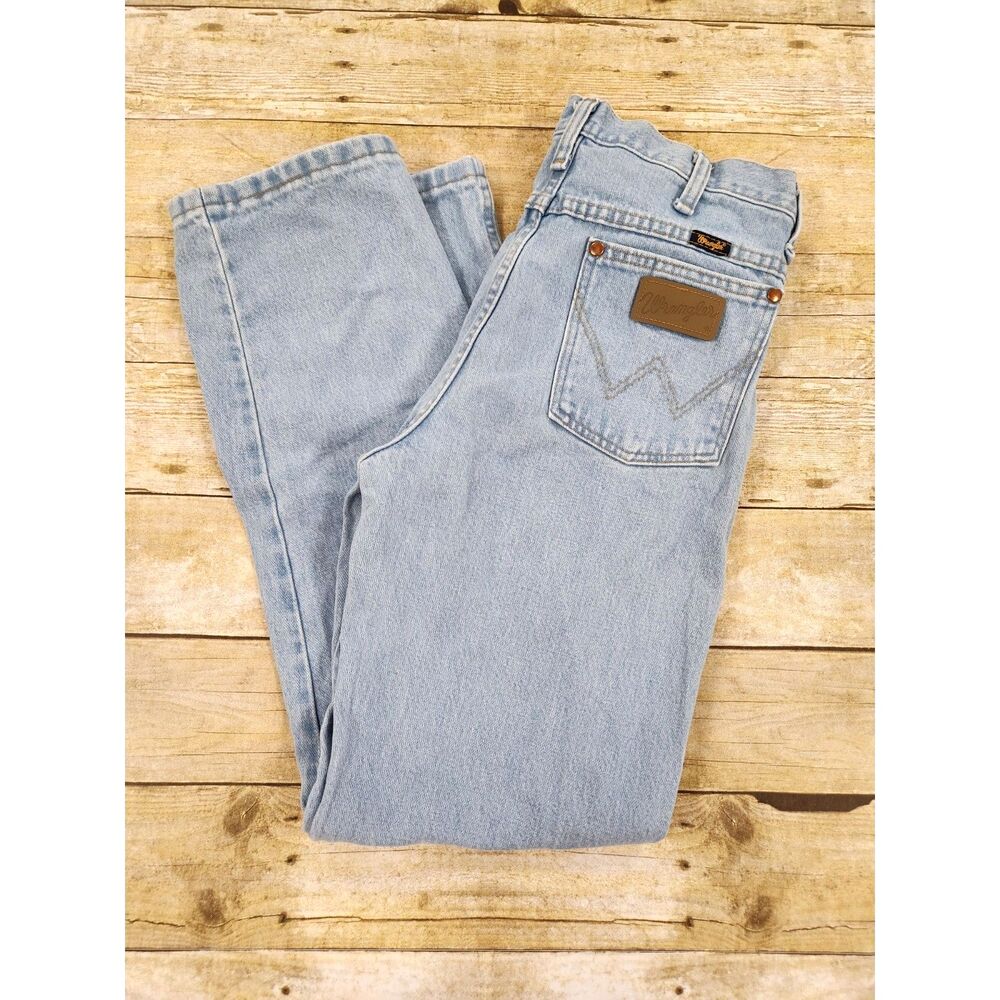 Wrangler Cowboy Cut Slim Fit Jeans  936GBH Men’s 32x30 Bleach Wash High Rise